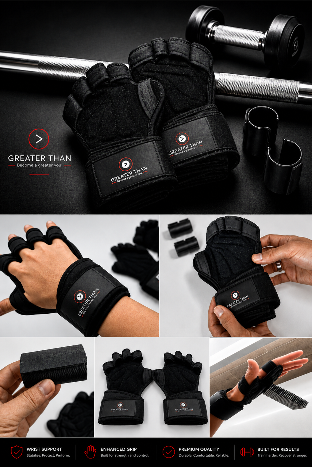 ANKR Magnetic Recovery Glove (Bundle)